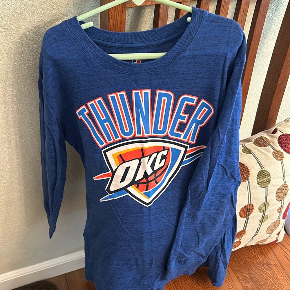 Boys Thunder Hockey long sleeve tshirt